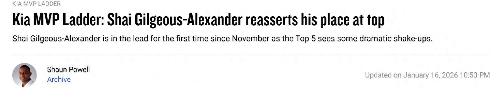 澳门金沙娱乐城官网-杜兰特跌出前10！MVP榜单TOP10更新：约基奇丢榜首东契奇重返前三